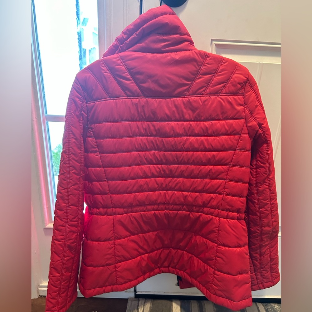 Guess Women’s Red Size M Puffer Jacket - Picture 2 of 8
